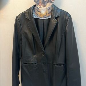 Classiques Entier Black Leather Jacket